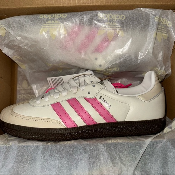 Women's Samba OG White Lucid Pink NWT - Picture 2 of 12